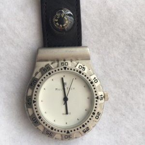 MultiTech Men's Pocket/Compass  Watch Water Resist